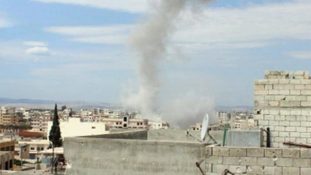 حمله هوایی با "بمب های خلا" در سوریه